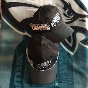 Philadelphia Eagles Rhinestone Champions Cap!